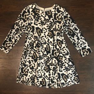 CeCe by Cynthia Steffe Cheetah print swing dress